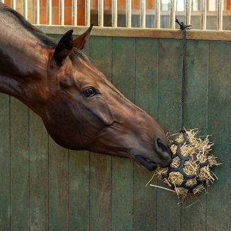 Hay Ball  COVALLIERO Flex – 22 cm, Black - 2