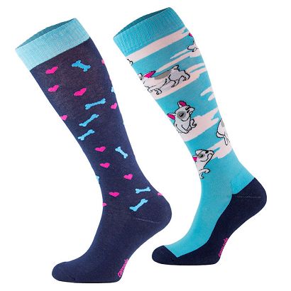 Horse Knee High Socks Boxer / SJBW