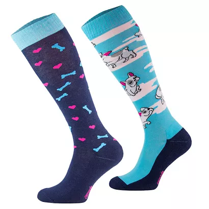 Horse Knee High Socks Boxer / SJBW