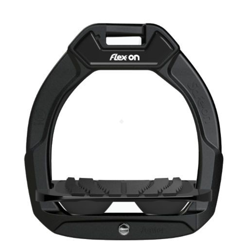 Strzemiona FLEX-ON SAFE-ON JUNIOR - inclined GRIP - black/black