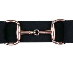 Elastic trouser belt HORSENJOY Bit rose gold