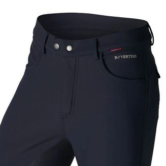 z przodu dwie kieszonki, lewa ozdobiona haftem B VERTIGO