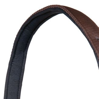 Head collar soft padding HKM Stars Dark Brown / 6613 - 2