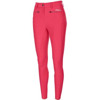 Bryczesy damskie PIKEUR TESSA GRIP z pełnym silikonowym lejem - rouge