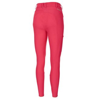 Bryczesy damskie PIKEUR TESSA GRIP z pełnym silikonowym lejem - rouge