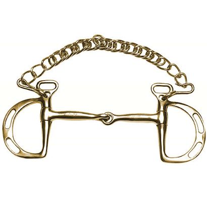 Jointed Kimberwick bit FEELING Cyprium / 30663