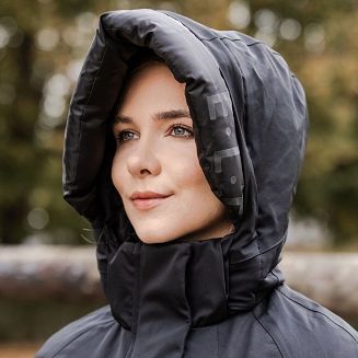 Winter performance riding coat HKM Opal - black / 32580 - 3