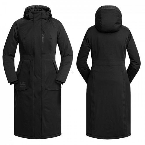 Winter performance riding coat HKM Opal - black / 32580