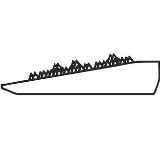 FLEX-ON Stirrups SAFE-ON - inclined ULTRA grip / black-black-black - 3