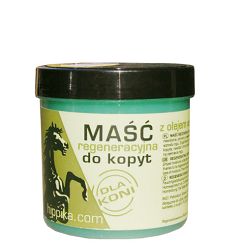 Maść regeneracyjna do kopyt z olejem wawrzynowym i d-panthenolem HIPPIKA 300ml