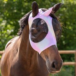 Maska - Siatka na głowe konia QHP Unicorn Multi / 5613