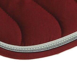 Back pad EQUITHÈME Jump Pro, burgundy / 206068033 - 2