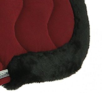 Back pad EQUITHÈME Jump Pro, burgundy / 206068033 - 3