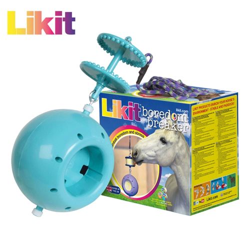 Interaktywna zabawka antystresowa dla koni LILIT Boredom Breaker Aqua 240222