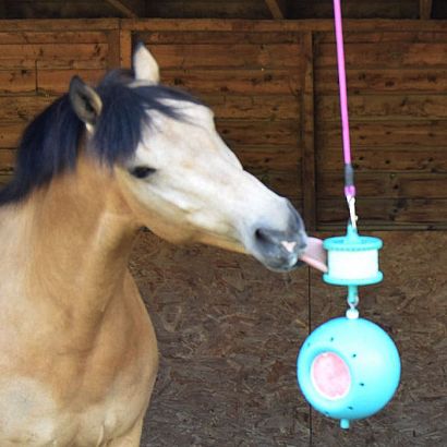 Interaktywna zabawka antystresowa dla koni LILIT Boredom Breaker Aqua 240222