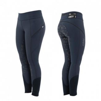 Bryczesy - legginsy ANKY XR202105 damskie z pełnym silikonowym lejem / A62203 - navy