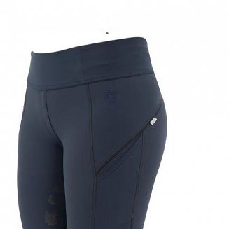 Bryczesy - legginsy ANKY XR202105 damskie z pełnym silikonowym lejem / A62203 - navy