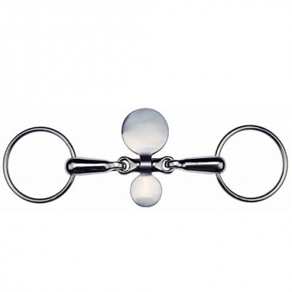 Ring snaffle with spoons FEELING / 600296
