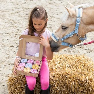 Donat - smakołyk dla konia KOŃSKA CUKIERENKA / 5cm - 7