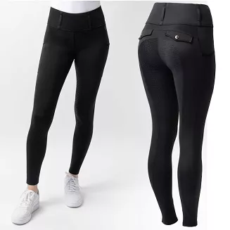 Ladies'  Hybrid Thermotights ANYA Fullgrip Caviar Black - 2