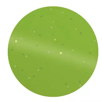 Zgrzebło sprężynowe HIPPO-TONIC Neon Metalic, okrągłe, green / 700032008 - 2