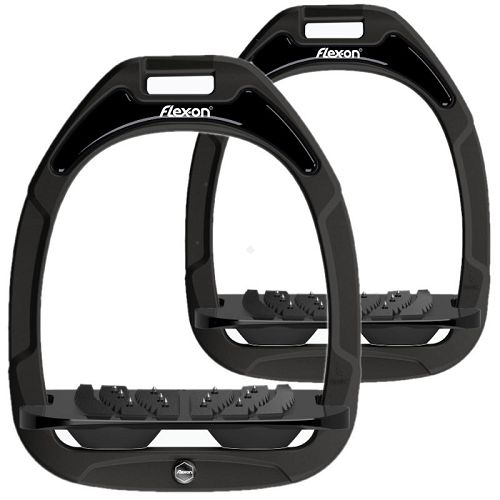 FLEX-ON Strzemiona Green Composite Black - czarna ramka, para