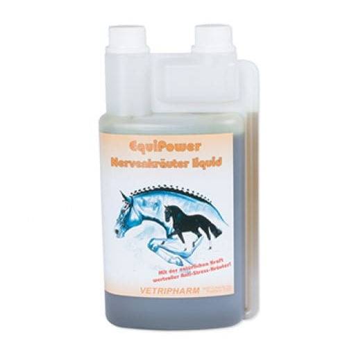 EquiPower Nervenkrauter Liquid, with the natural power of precious anti-stress herbs 1000ml