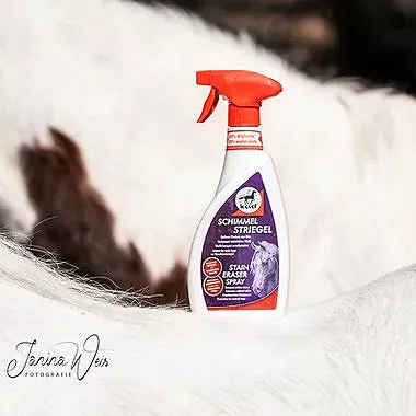 Stain eraser spray LEOVET MILTON WEISS SHIMMELSTRIEGEL for a brilliant white