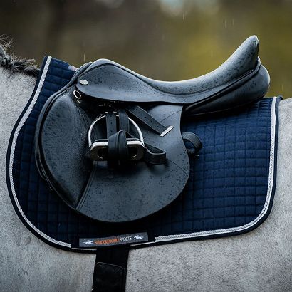 Saddle Pad  SCHOCKEMÖHLE Neo Star Pad, dark navy/ 1610-00065