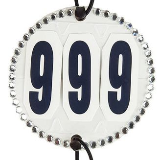 Round show number - pair / 810103 - 2