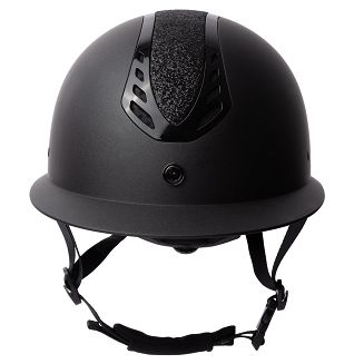 Riding Helmet HORZE  Celeste, Black Glitter EN 1384:2023 - 2