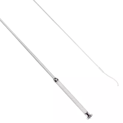 Dressage whip STYLE white 110cm