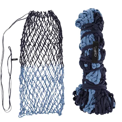 Hay net QHP 5 cm mesh, 4–6 kg capacity,  Navy Dusk / 5584