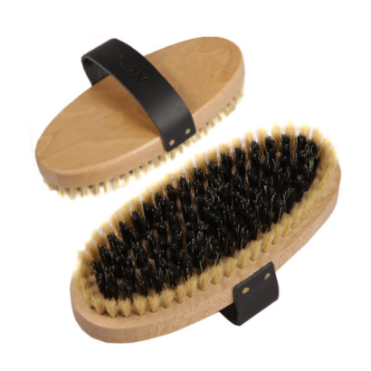 Oval brush SIMON with mixed bristles 18cm L / 028