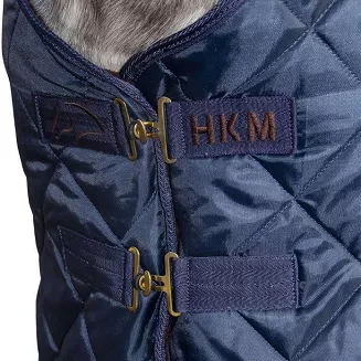 Derka stajenna HKM Winter, ocieplenie 150g, Deep Blue / 12594 - 4