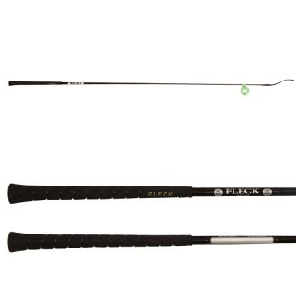 FLECK Bat ujeżdżeniowy z gumową rączką, z miejscem na podpis