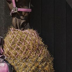 Hay Net, 5 cm mesh QHP capacity 4–5 kg Lavender Haze/ 5640