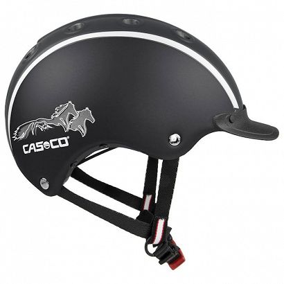 Riding Helmet CASCO Choice, Black Mat, atest VG01 / 06.1560