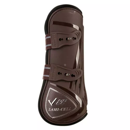 Ochraniacze sportowe LAMI-CELL Elite przod, zapinane na kołki Chocolate / 55012