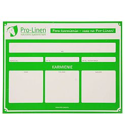 PRO-LINEN Tabliczka na boks