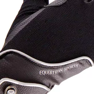 Riding Glove  QHP Summwer Mesh Black / 7281 - 2