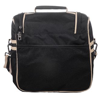 Grooming brush bag HKM Joules black- beige / 1485 - 4