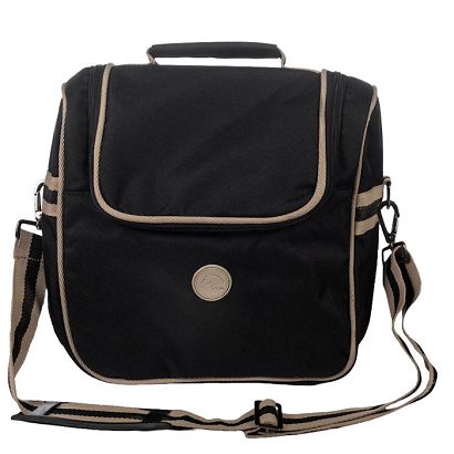 Groomerska torba na szczotki HKM Joules czarny-beż  1485