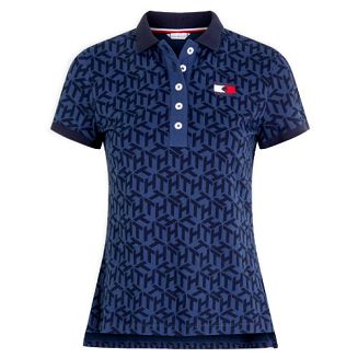 Koszulka polo damska TOMMY HILFIGER Iconic - desert sky 