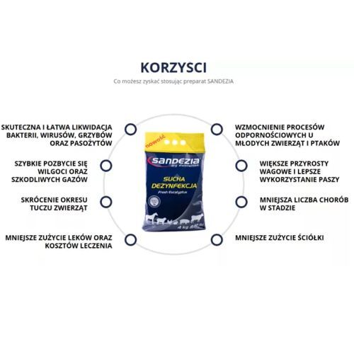 SANDEZIA® Dry disinfection 10kg