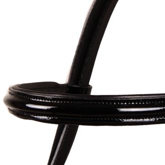 DAW-MAG Ogłowie podszywane lakierowane z nachrapnikiem szwedzkim - zaciskowym / 140231 - 6