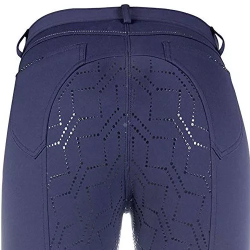 HKM Bryczesy STYLE  softshell z siikonowym lejem - damskie / 1010