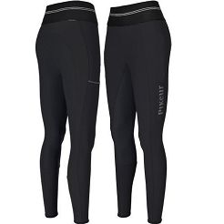 0 Bryczesy-leginsy ocieplane damskie PIKEUR Gia Athleisure, softshellowe, z pełnym silikonowym lejem / 245856
