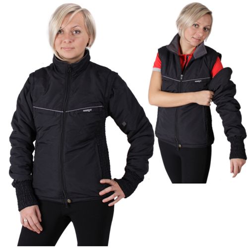 Kurtko-kamizelka jeździecka AMIGO MAGDALENA z odpinanymi rękawami - damska / 0609