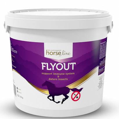 Naturalny preparat przeciw komarom, gzom i kleszczom HorseLinePRO FlyOut 1500g Kr